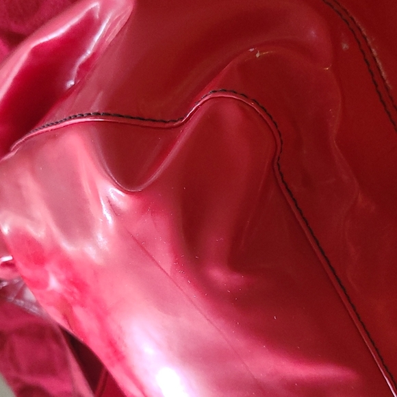 Valentino Vintage bow patent hobo bag - Picture 4 of 6